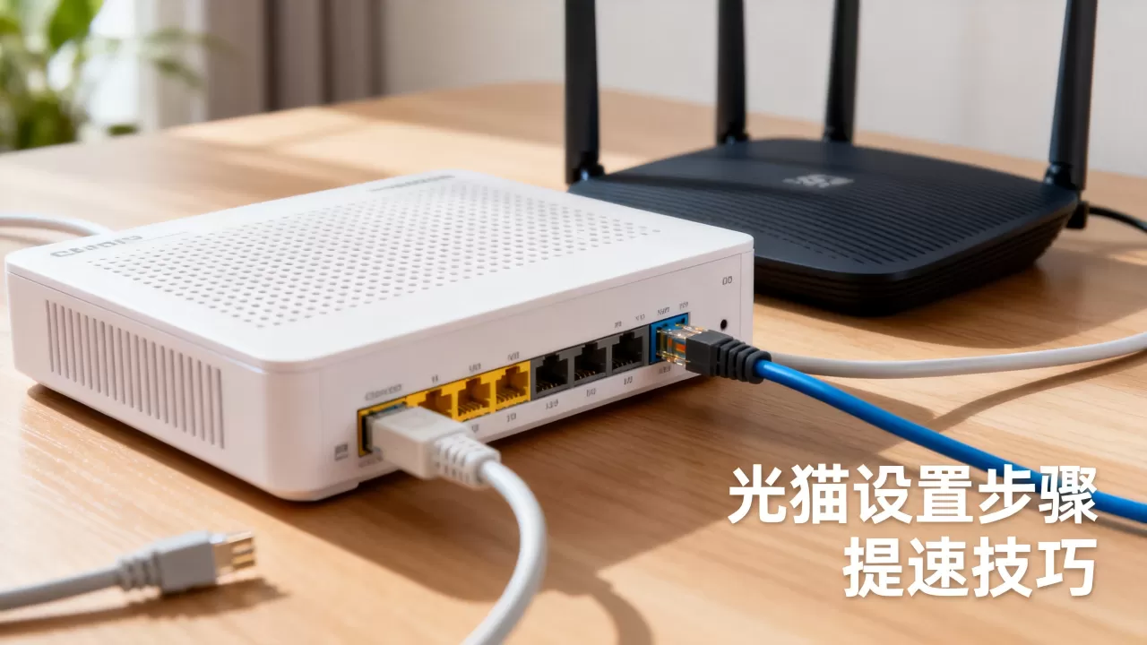 互联网专线接入后使用光猫设备好吗？光猫设备如何设置才能提速
