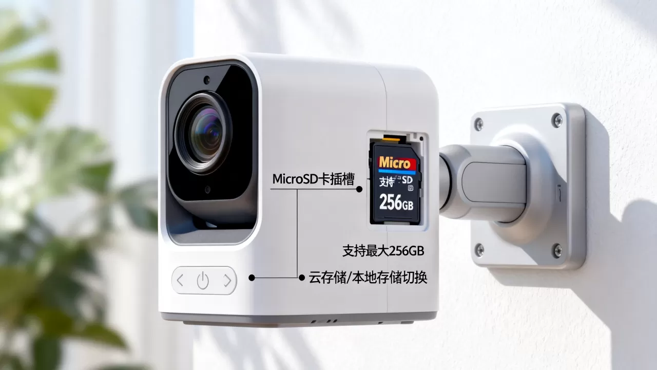 互联网云台摄像机怎么存储？云台摄像机存储卡怎么选