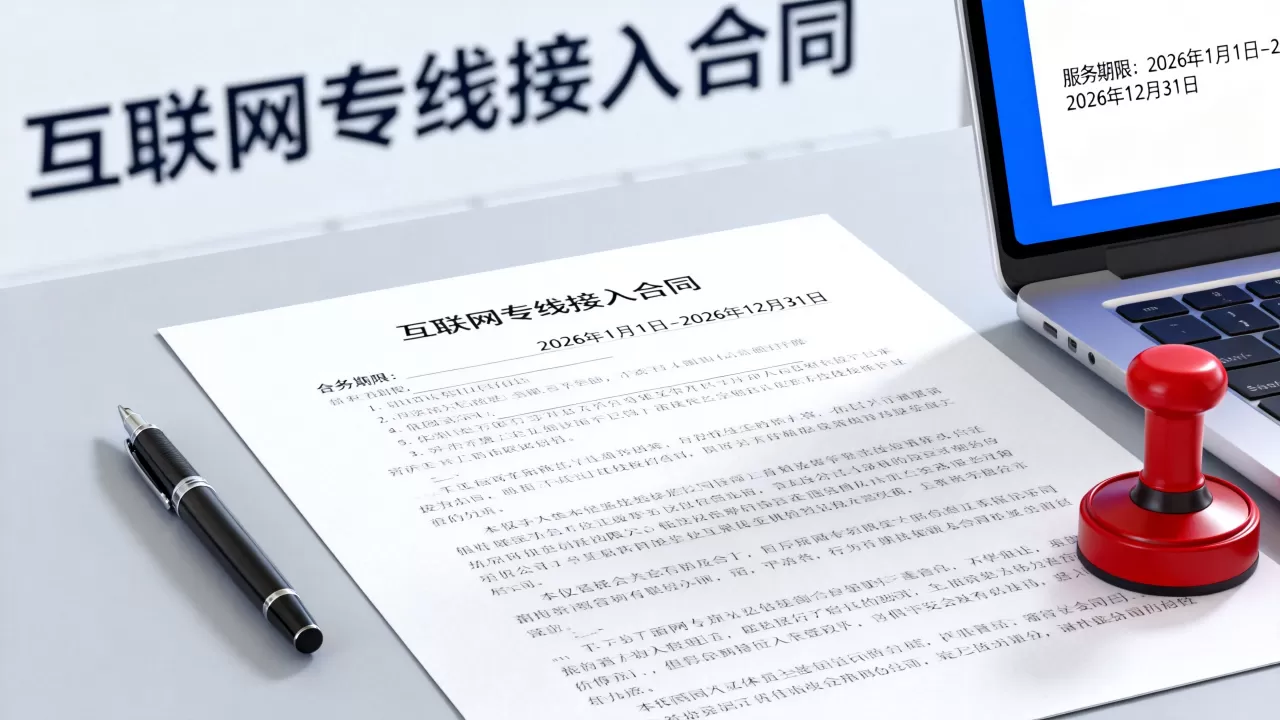 互联网专线接入合同范本怎么写？2026最新标准模板