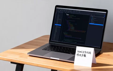 html页面文字代码怎么改？如何修改html页面文字代码