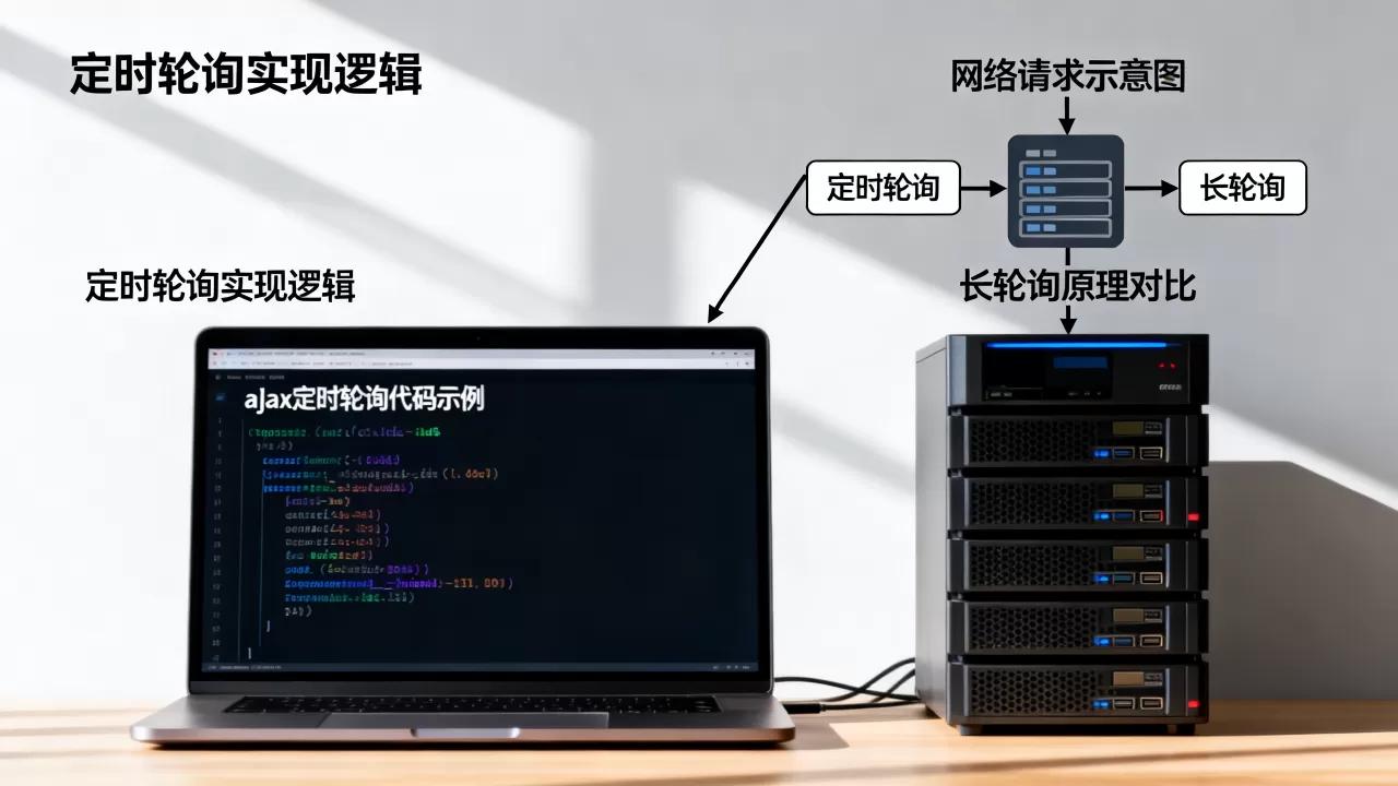 ajax定时向服务器轮询怎么实现？前端轮询与长轮询的区别
