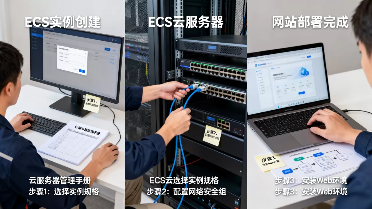 用服务器ecs建站怎么操作?云服务器建站流程详解 用服务器ecs建站怎么操作?云服务器建站流程详解