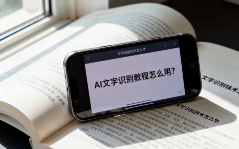 AI文字识别教程怎么用？文字识别技术怎么学