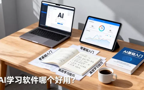AI学习软件哪个好用？零基础入门高效学习技巧