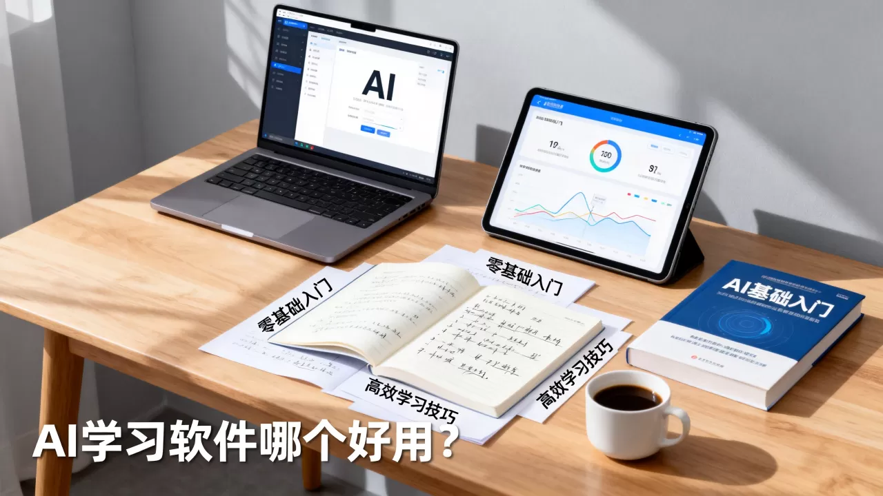 AI学习软件哪个好用?零基础入门高效学习技巧 AI学习软件哪个好用?零基础入门高效学习技巧