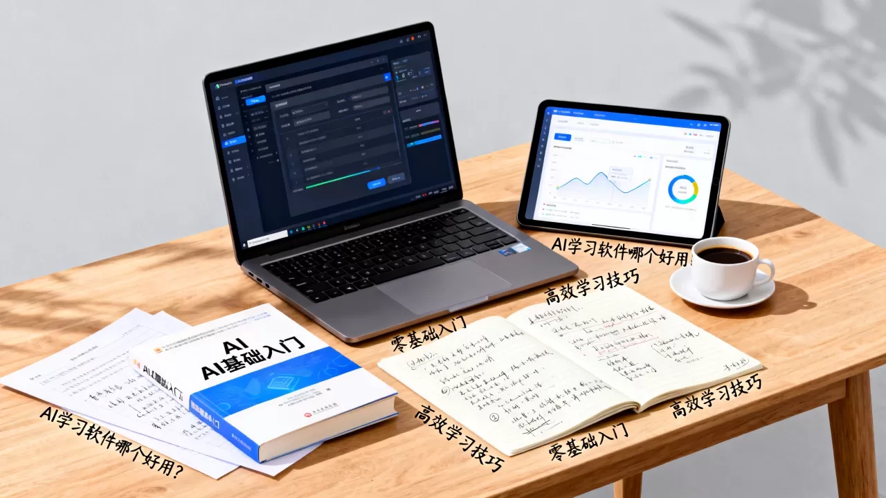 AI学习软件哪个好用?零基础入门高效学习技巧 AI学习软件哪个好用?零基础入门高效学习技巧