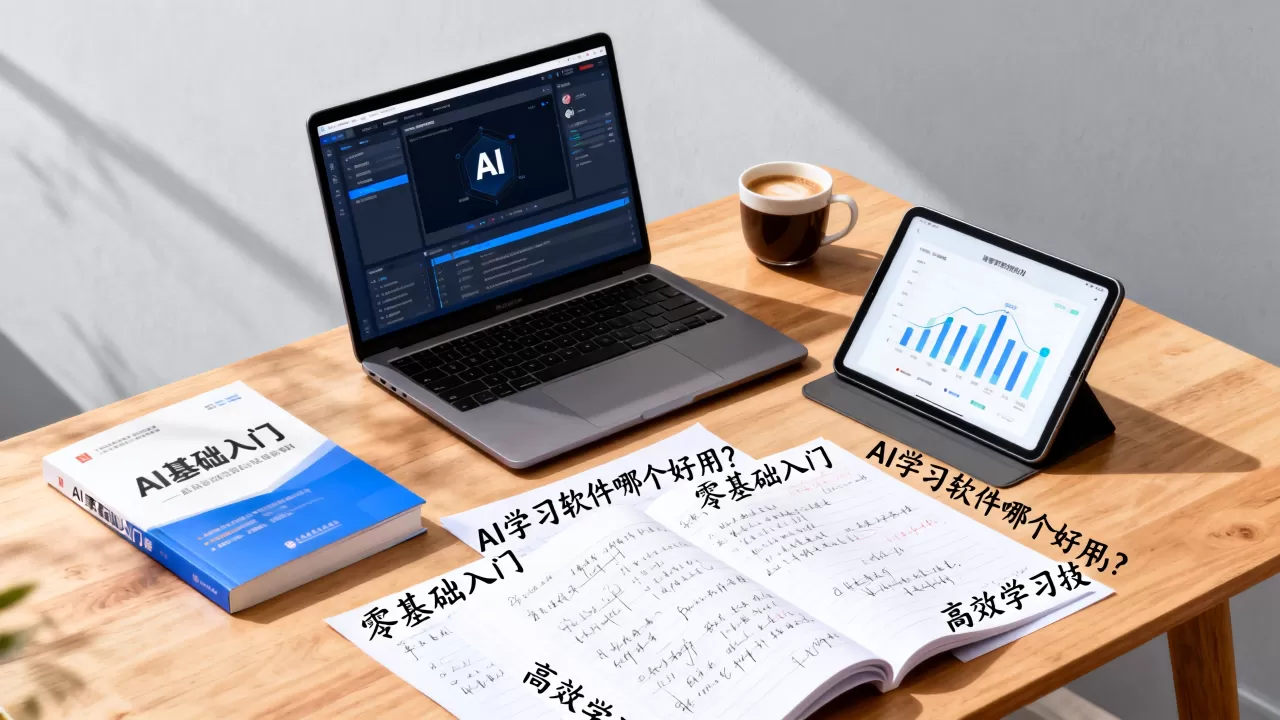 AI学习软件哪个好用?零基础入门高效学习技巧 AI学习软件哪个好用?零基础入门高效学习技巧