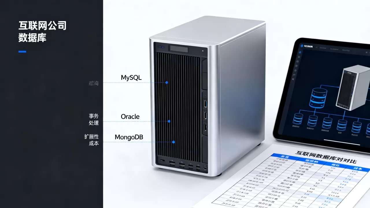 互联网公司数据库架构怎么选？主流数据库选型对比