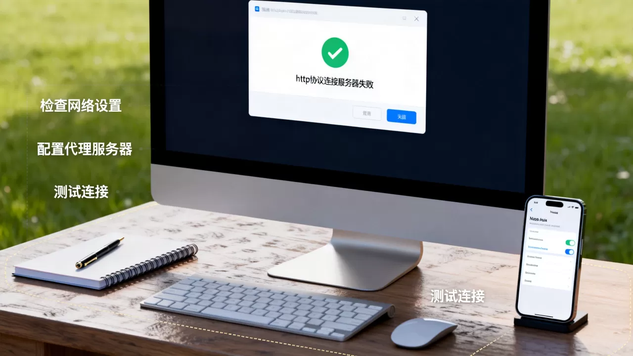 http协议连接服务器失败怎么办？如何配置http代理