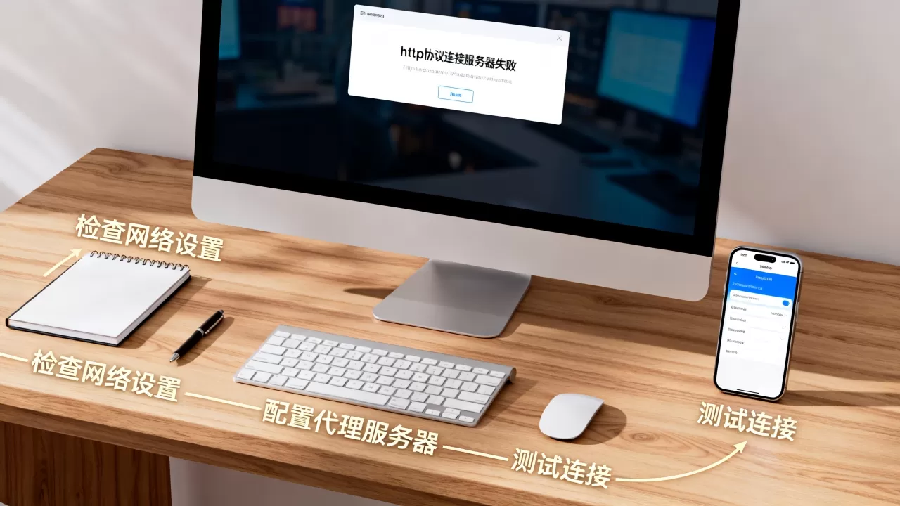 http协议连接服务器失败怎么办？如何配置http代理