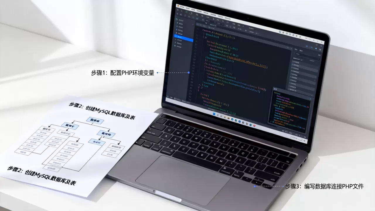 HTML如何连接数据库?php连接mysql数据库步骤详解 HTML如何连接数据库?php连接mysql数据库步骤详解