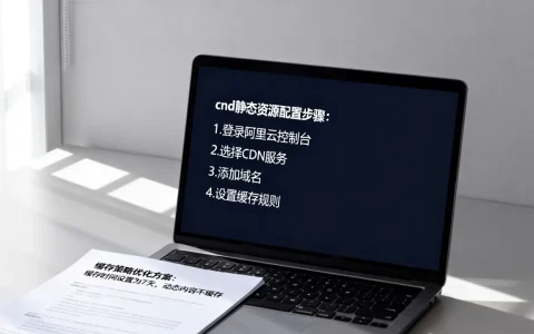 阿里cdn静态资源怎么配置？cdn静态资源缓存策略