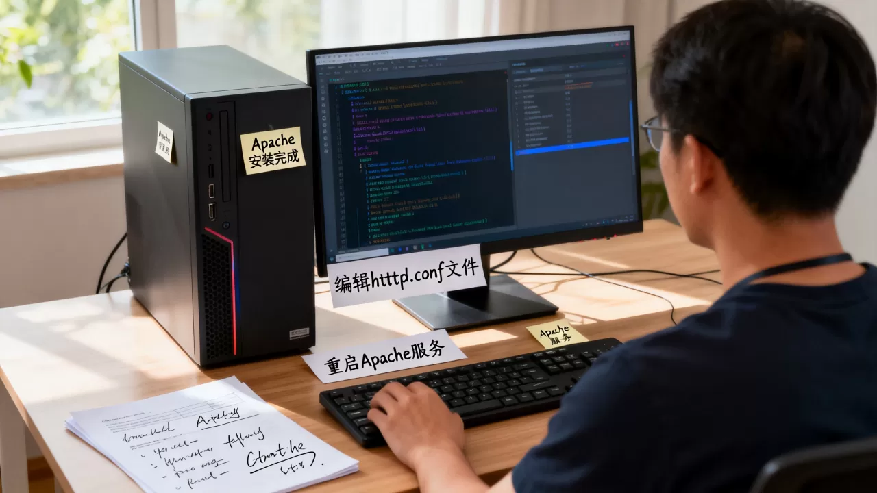 Apache服务器怎么配置？Apache配置教程详解