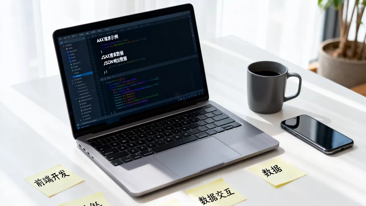 AJAX搜索和JSON响应怎么用？前端开发AJAX请求JSON数据
