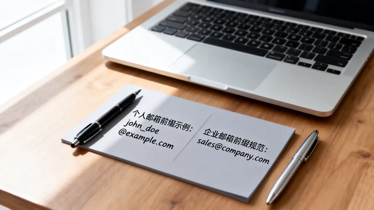 个人域名邮箱前缀怎么设置？企业邮箱前缀命名规范