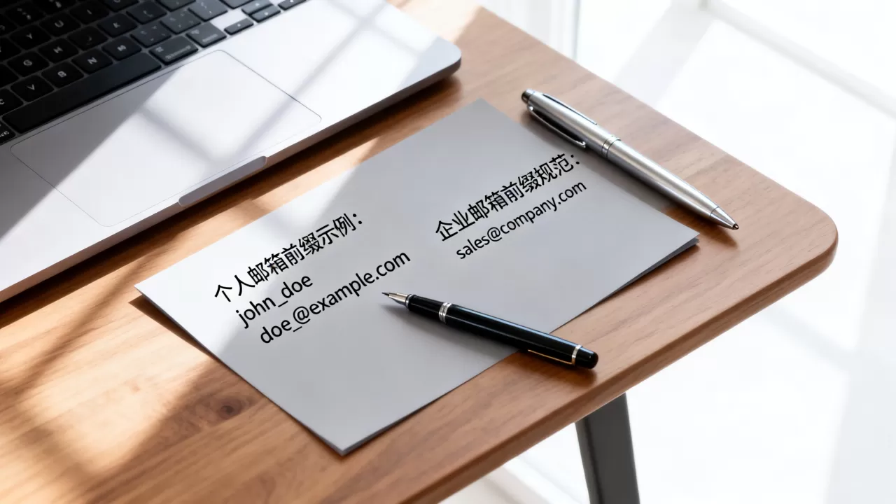 个人域名邮箱前缀怎么设置？企业邮箱前缀命名规范