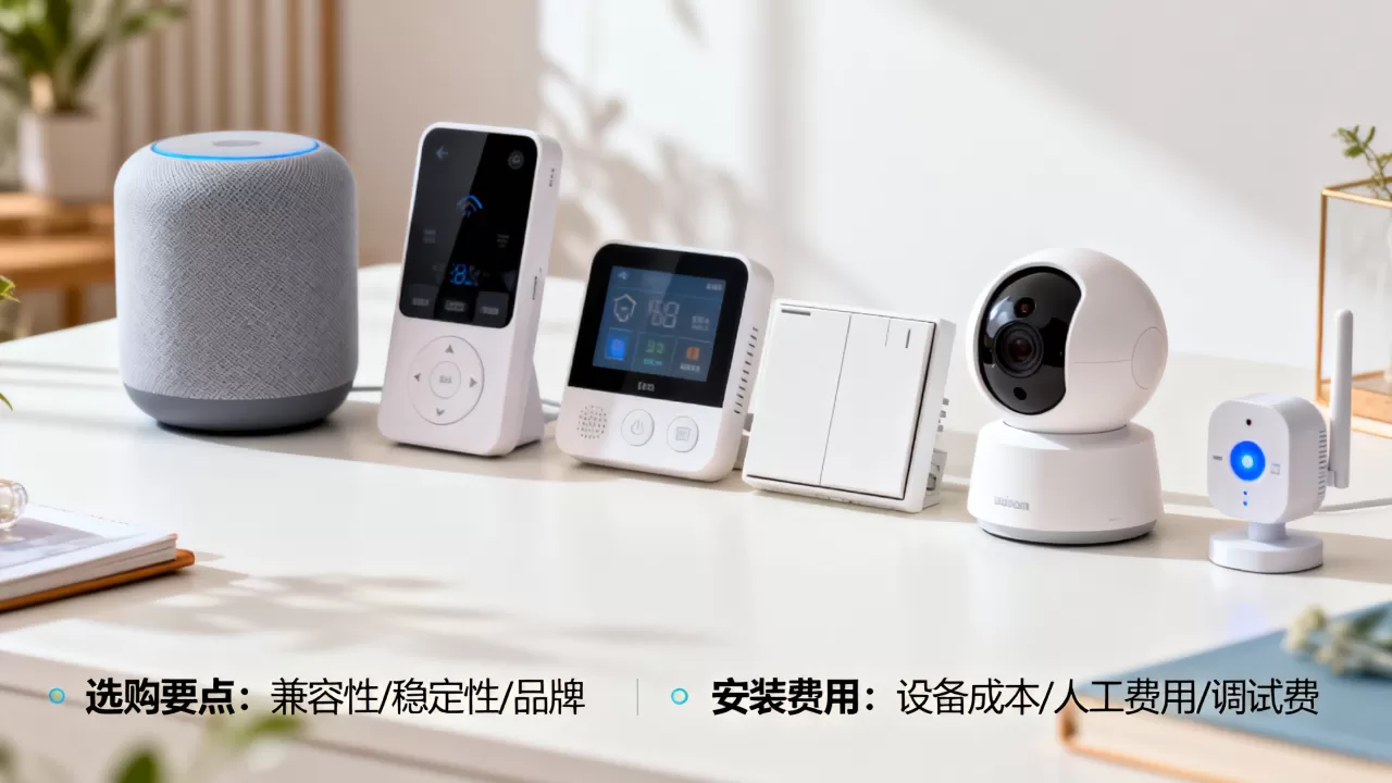 住宅小区智能家居系统如何选购？智能家居系统安装费用是多少