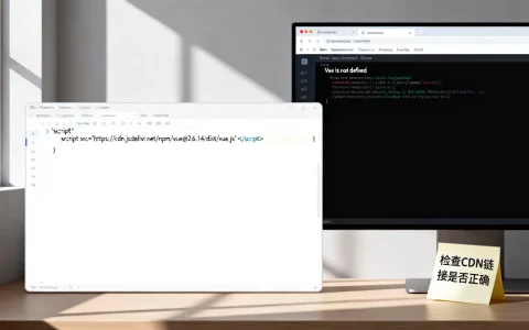 Vue如何引用CDN文件？vue引入cdn失败报错怎么解决