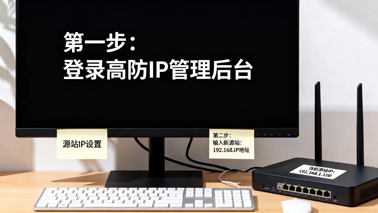 高防IP更换源站IP怎么操作?高防IP更换源站IP教程 高防IP更换源站IP怎么操作?高防IP更换源站IP教程