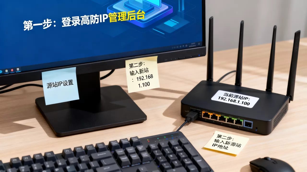 高防IP更换源站IP怎么操作?高防IP更换源站IP教程 高防IP更换源站IP怎么操作?高防IP更换源站IP教程