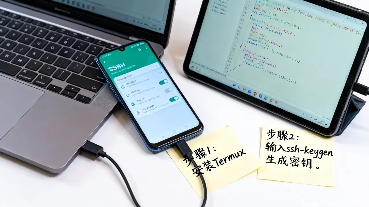 Android怎么配SSH服务器？Android环境配置教程