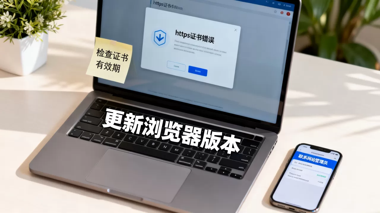 https证书错误怎么解决？https证书报错处理方案