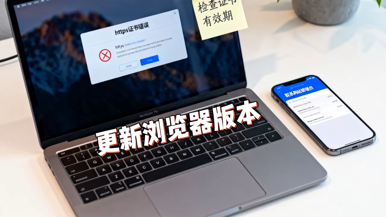 https证书错误怎么解决？https证书报错处理方案