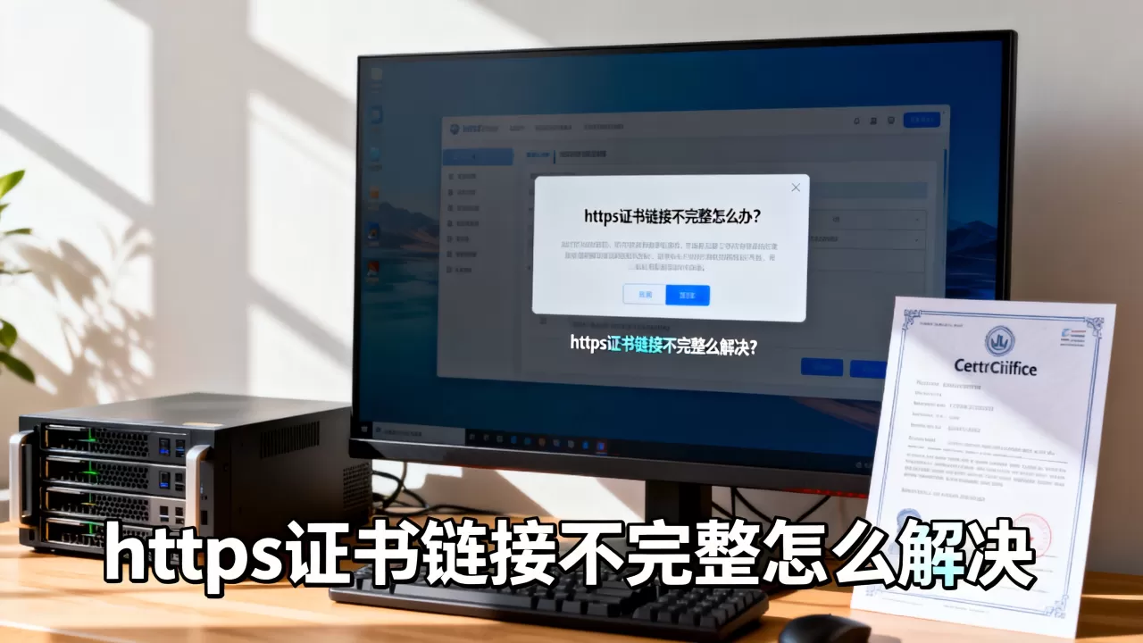 https证书链接不完整怎么办?https证书链接不完整怎么解决 https证书链接不完整怎么办?https证书链接不完整怎么解决