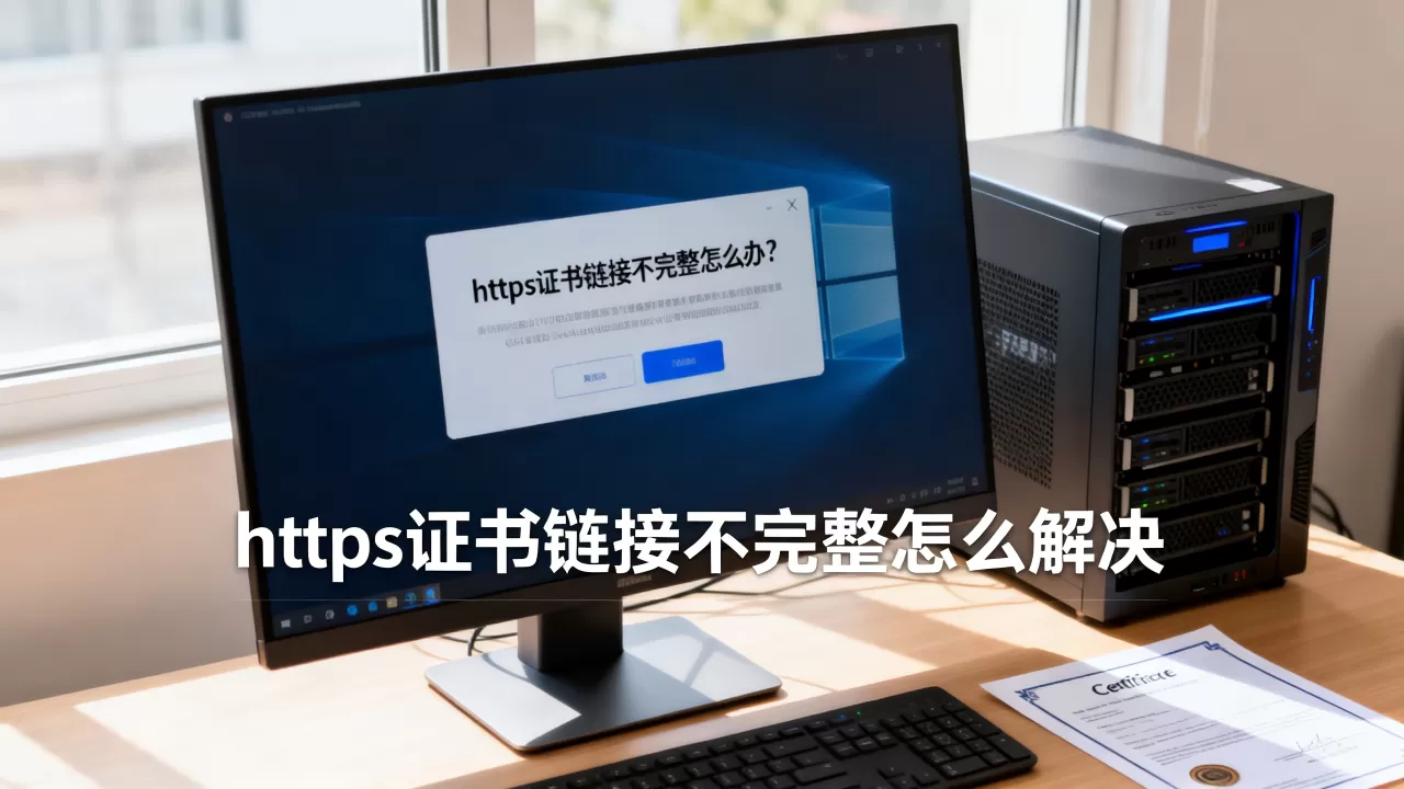 https证书链接不完整怎么办?https证书链接不完整怎么解决 https证书链接不完整怎么办?https证书链接不完整怎么解决