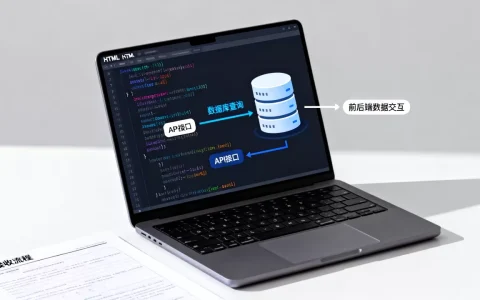 HTML页面如何接收数据库数据？前后端数据交互常见方法有哪些