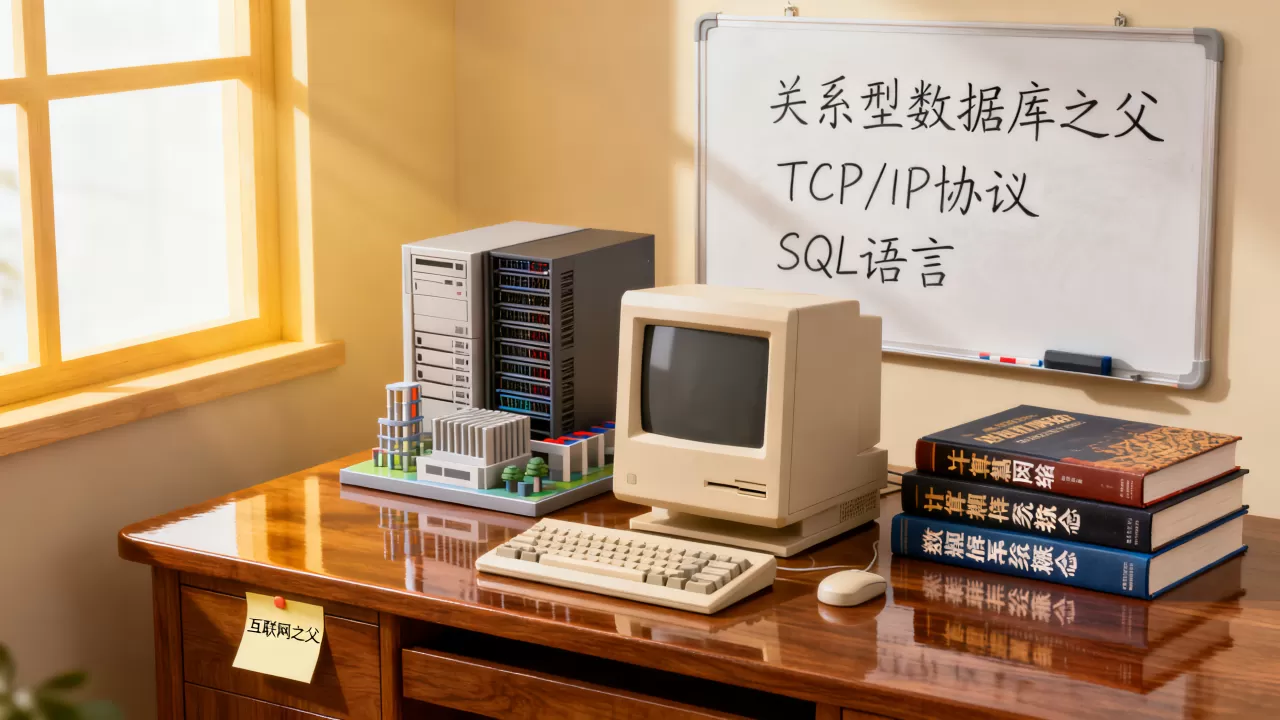 谁是互联网之父与关系型数据库之父?互联网之父是谁 谁是互联网之父与关系型数据库之父?互联网之父是谁