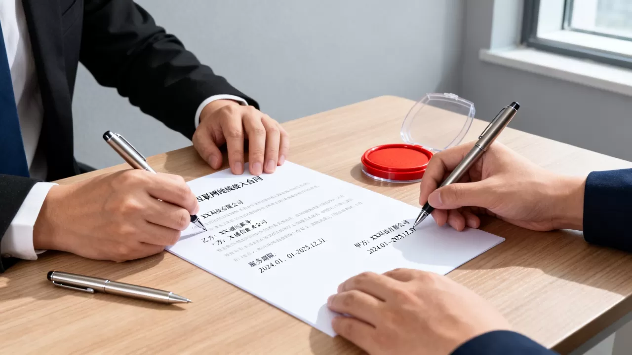 互联网专线接入合同标准版本如何签订?签订注意事项有哪些 互联网专线接入合同标准版本如何签订?签订注意事项有哪些