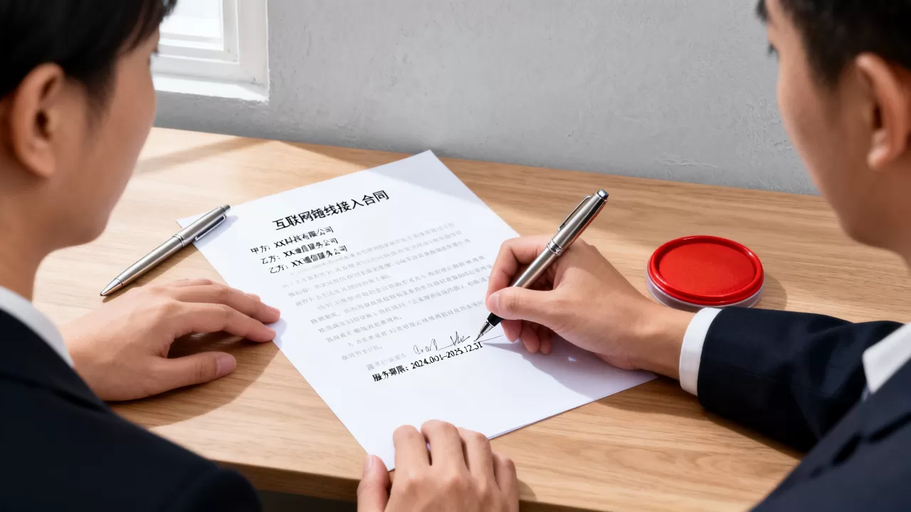 互联网专线接入合同标准版本如何签订?签订注意事项有哪些 互联网专线接入合同标准版本如何签订?签订注意事项有哪些