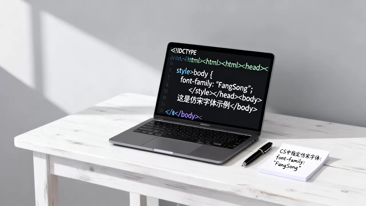 html怎么设置字体仿宋?css中如何指定仿宋字体 html怎么设置字体仿宋?css中如何指定仿宋字体
