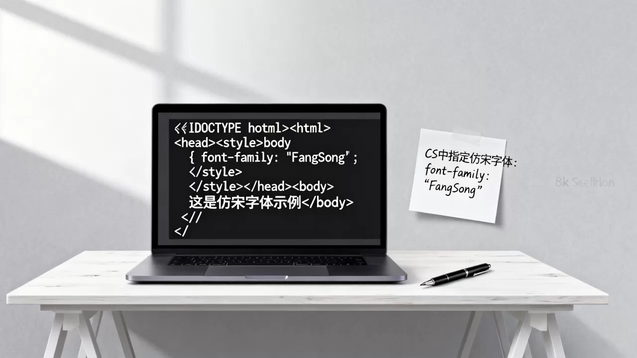 html怎么设置字体仿宋?css中如何指定仿宋字体 html怎么设置字体仿宋?css中如何指定仿宋字体