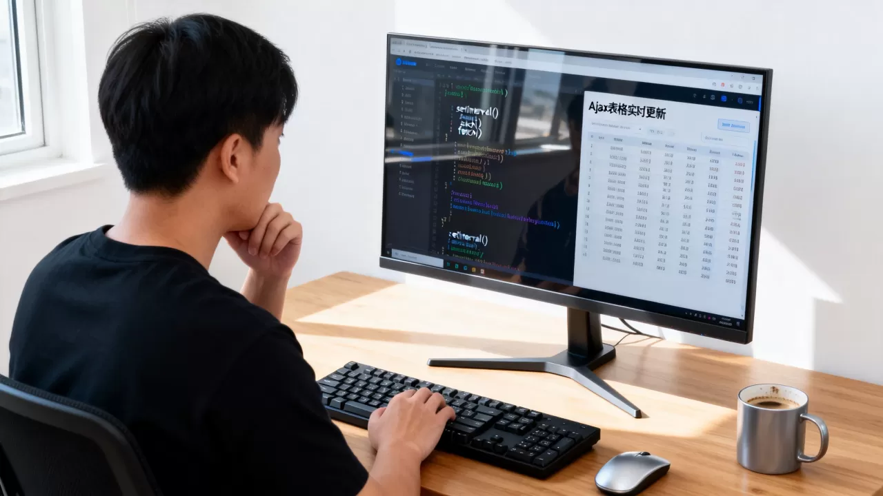 Ajax表格信息如何实时更新？前端异步数据刷新技巧