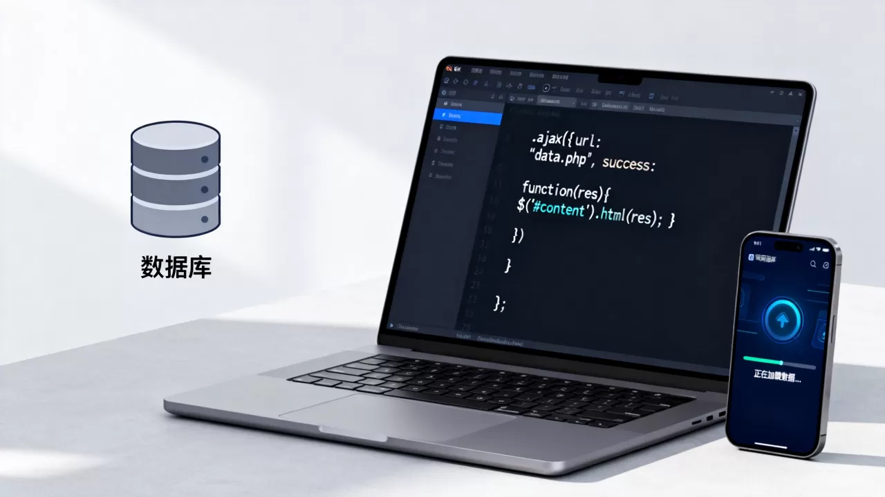 Ajax动态加载数据库如何实现?前端异步请求数据详解 Ajax动态加载数据库如何实现?前端异步请求数据详解