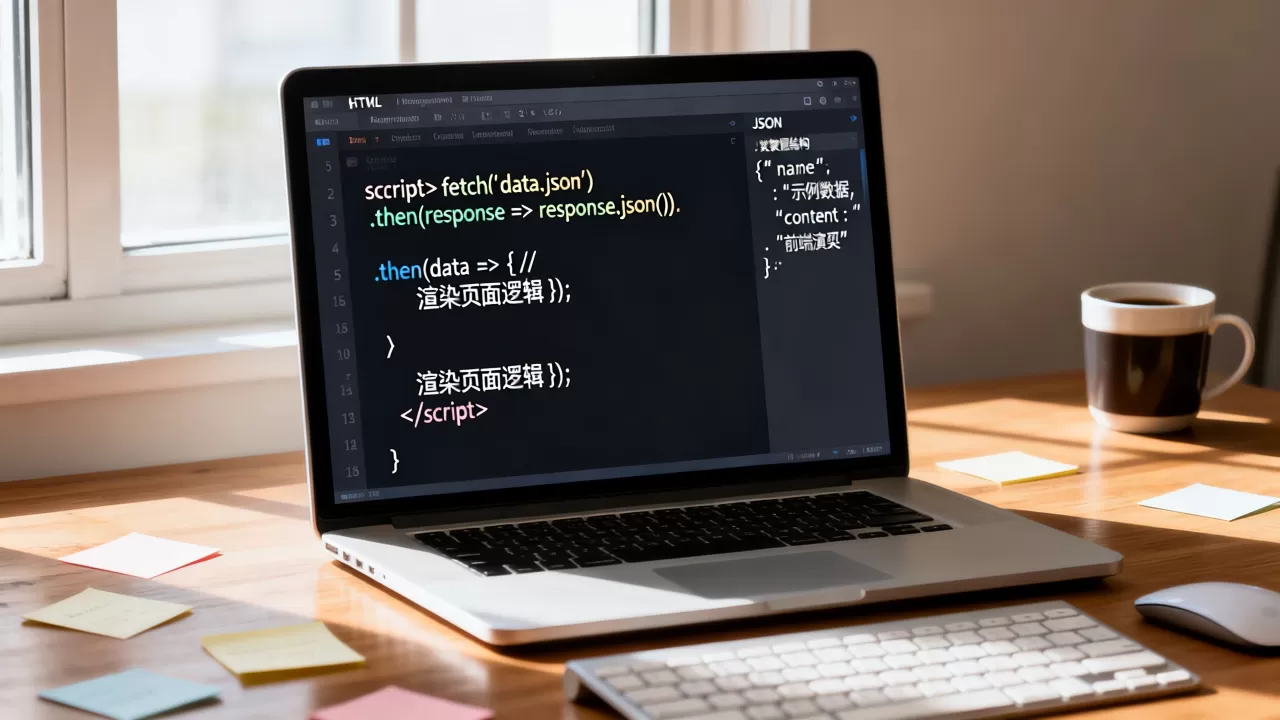 HTML页面如何填充JSON数据库?前端读取json数据并渲染页面 HTML页面如何填充JSON数据库?前端读取json数据并渲染页面
