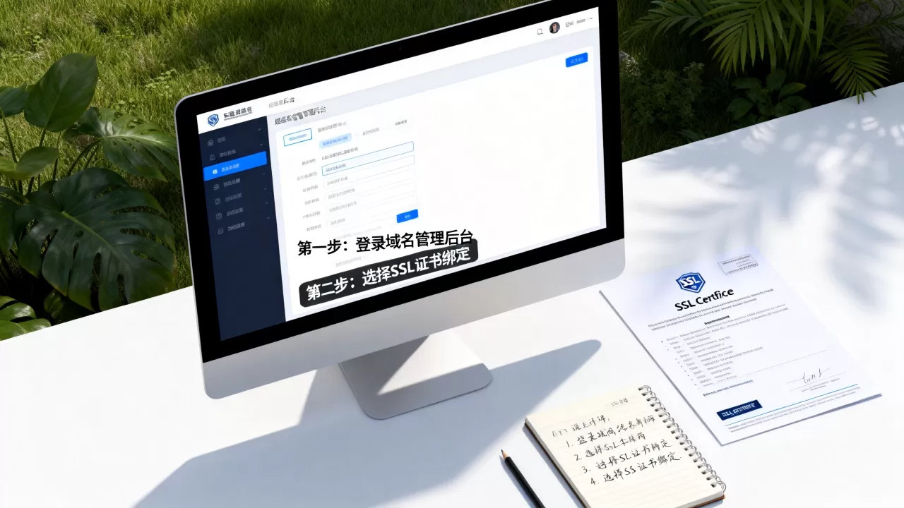 https绑定域名怎么设置？https绑定域名教程