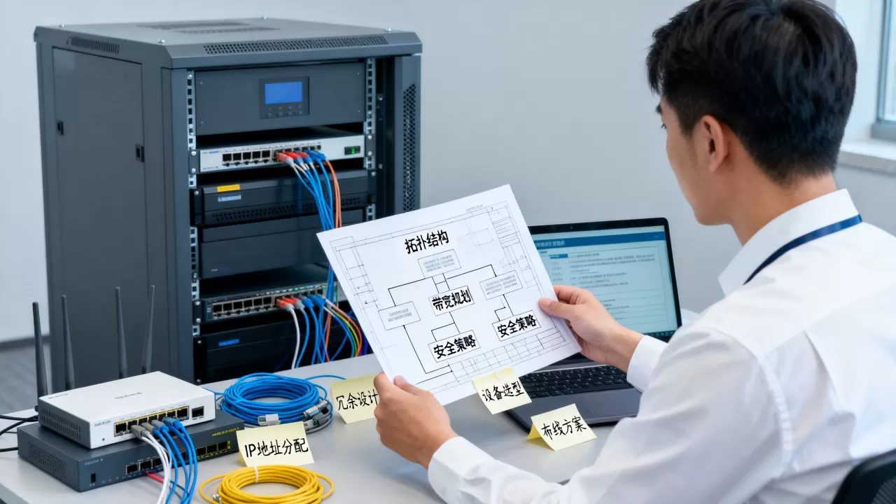 企业网络规划设计怎么做?网络规划设计方案模板 企业网络规划设计怎么做?网络规划设计方案模板