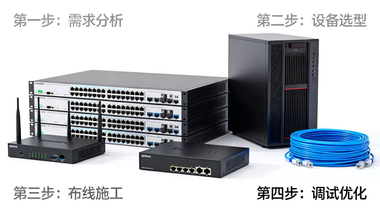 企业网络组建需要哪些步骤?企业网络组建方案 企业网络组建需要哪些步骤?企业网络组建方案