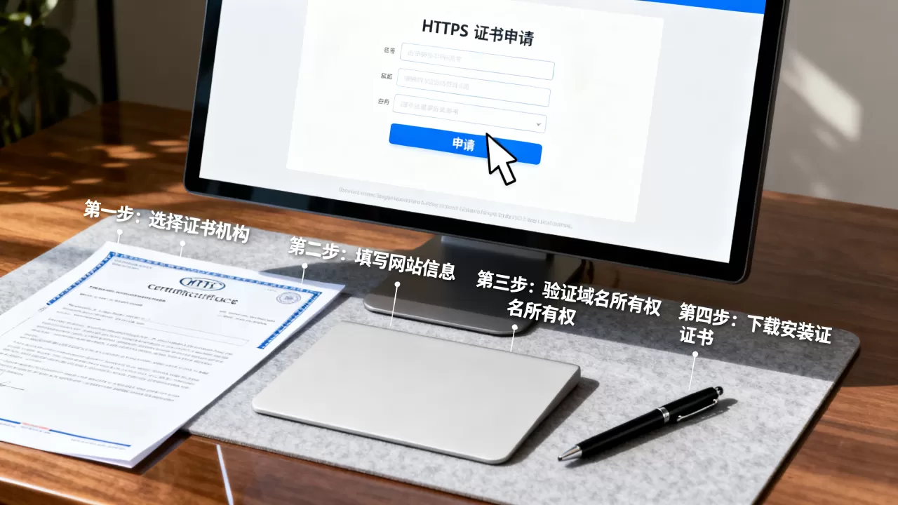 网站HTTPS证书怎么申请?免费SSL证书申请流程 网站HTTPS证书怎么申请?免费SSL证书申请流程