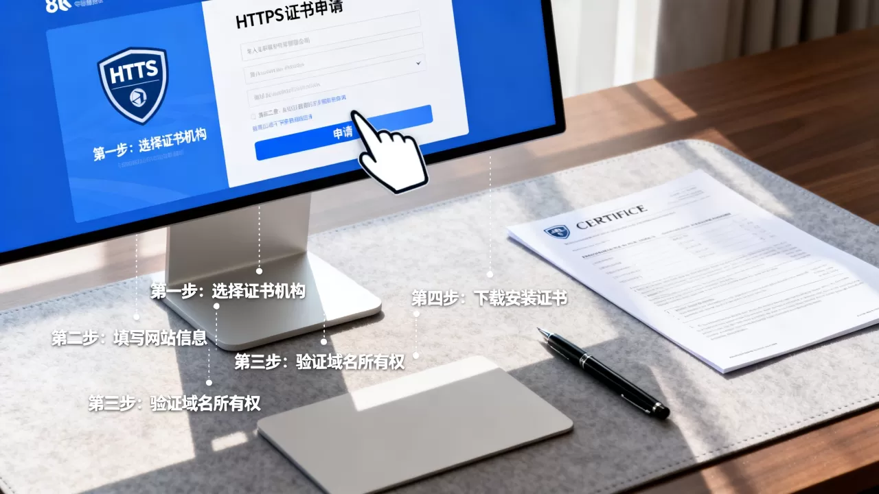 网站HTTPS证书怎么申请?免费SSL证书申请流程 网站HTTPS证书怎么申请?免费SSL证书申请流程