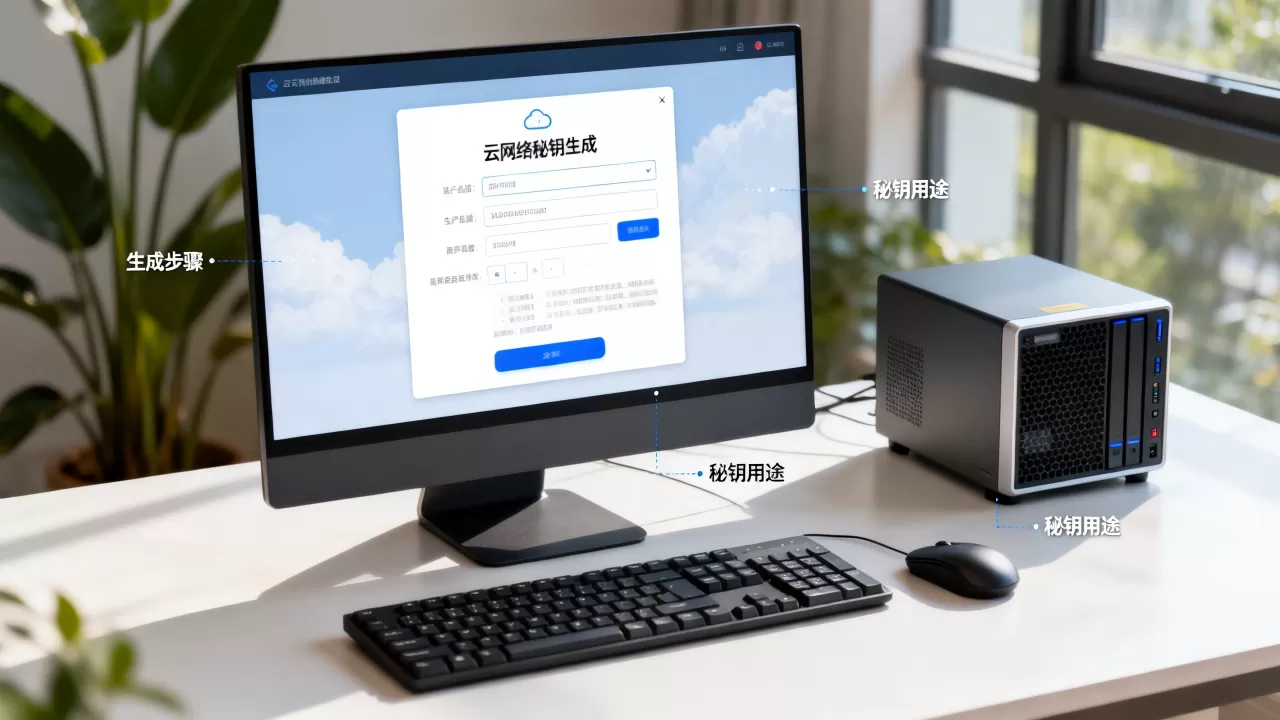 互联网云网络秘钥怎么用？云网络秘钥如何生成