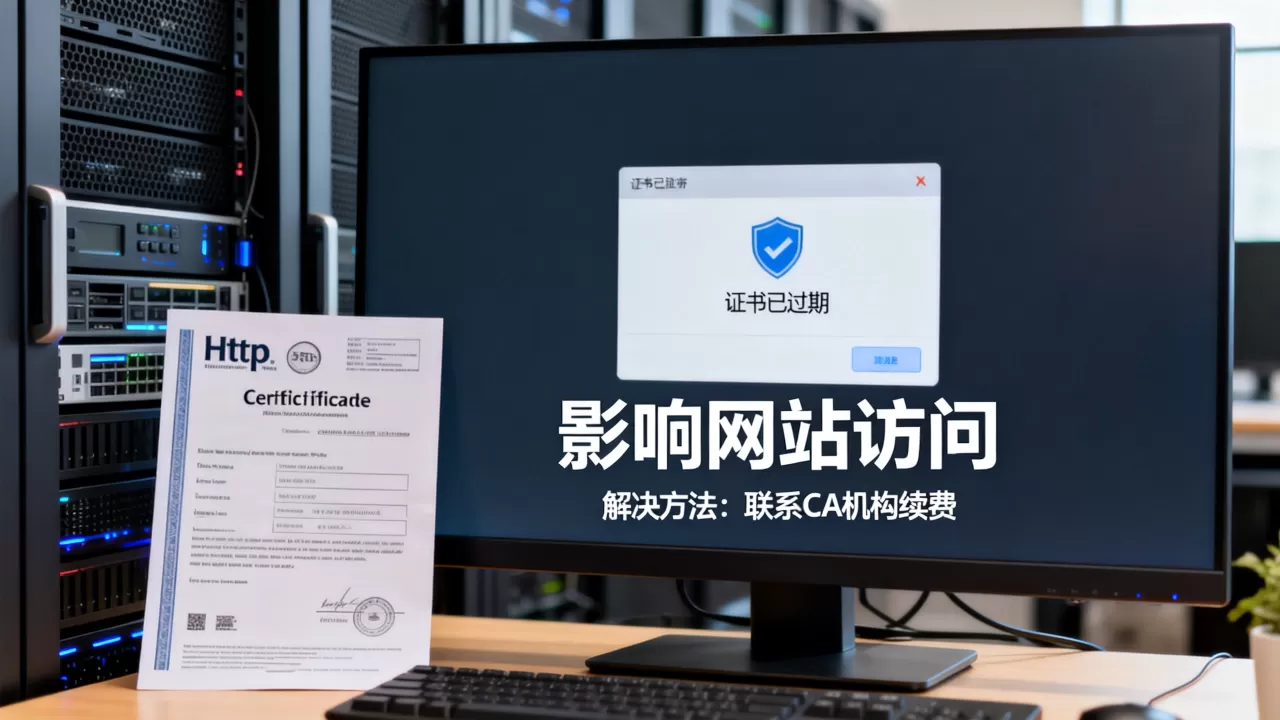 https证书过期影响网站吗？https证书过期怎么解决