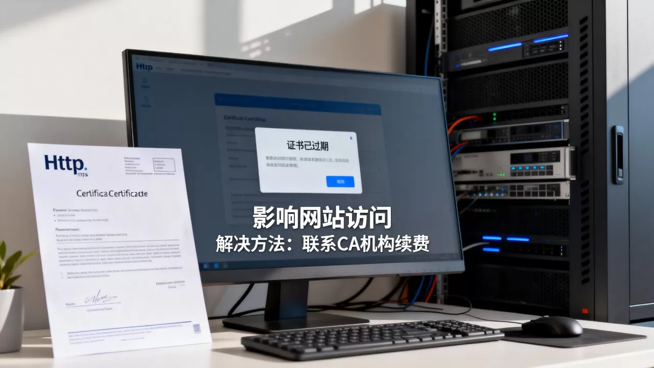 https证书过期影响网站吗？https证书过期怎么解决
