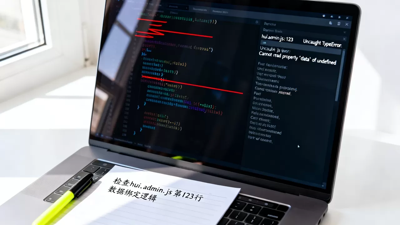 hui.admin.js报错怎么办?前端js调试报错怎么解决 hui.admin.js报错怎么办?前端js调试报错怎么解决