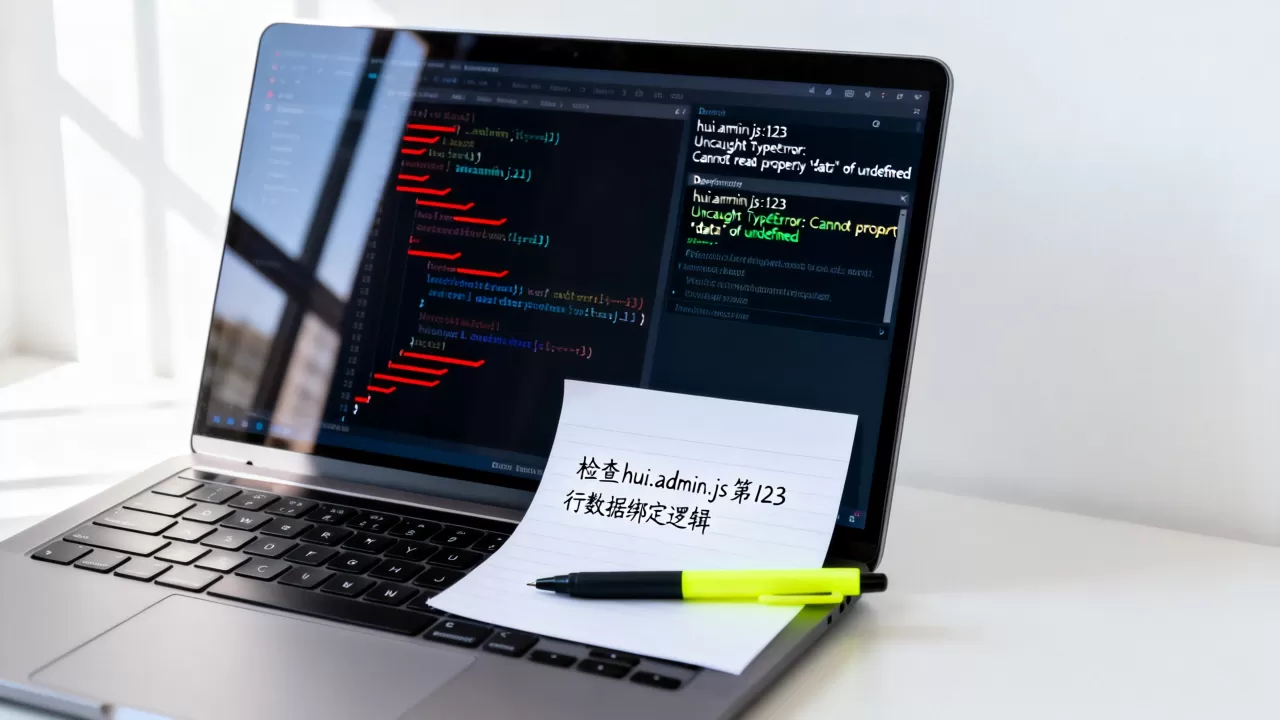 hui.admin.js报错怎么办?前端js调试报错怎么解决 hui.admin.js报错怎么办?前端js调试报错怎么解决