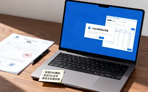 https域名验证失败怎么办？网站域名验证不通过怎么解决