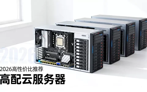 高配国内云服务器哪家好？2026最新高性价比服务器推荐